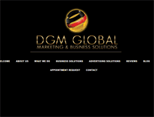 Tablet Screenshot of dgmglobal.com